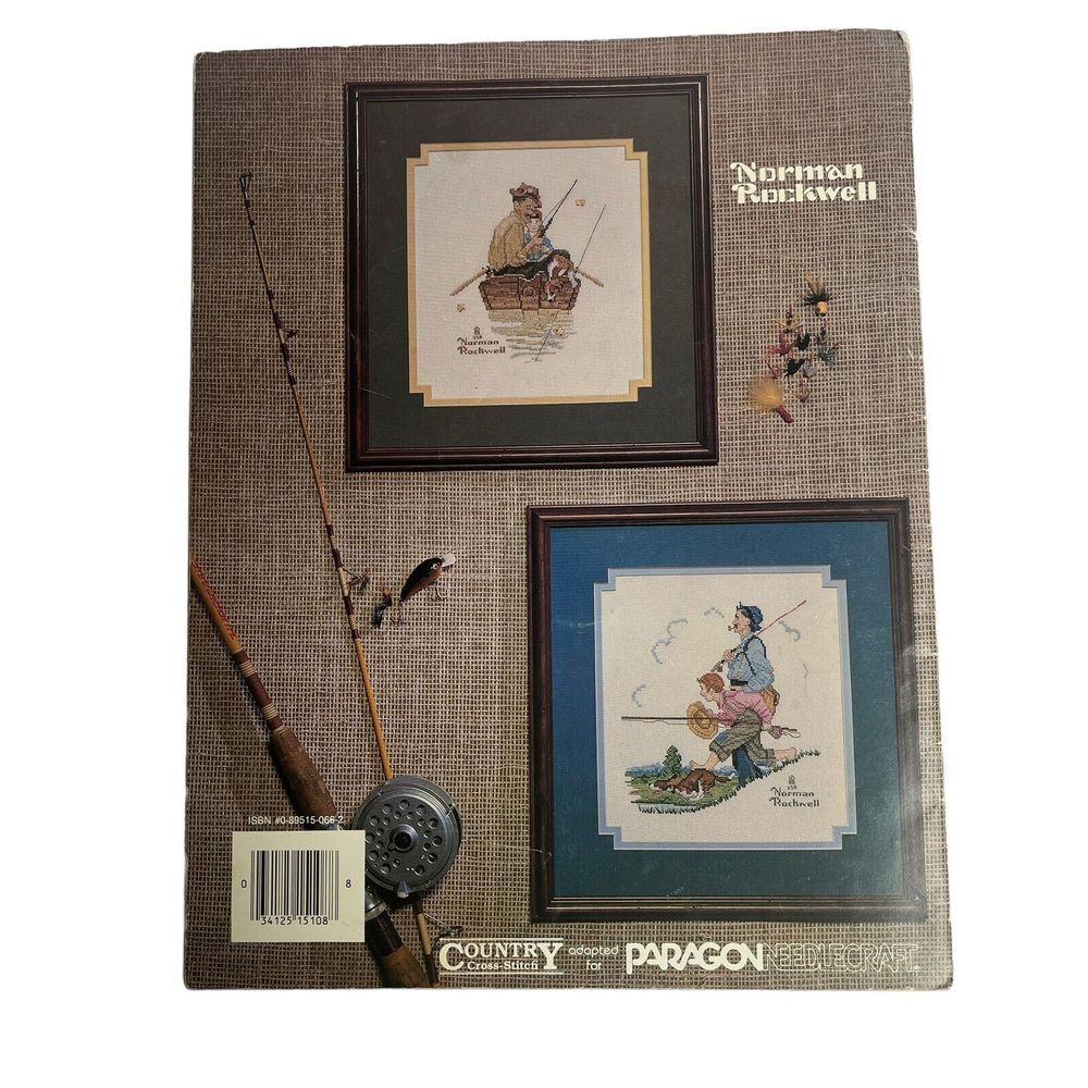Norman Rockwell Counted Cross Stitch Designs Childhood Memories Paragon 5108 - Picture 4 of 4